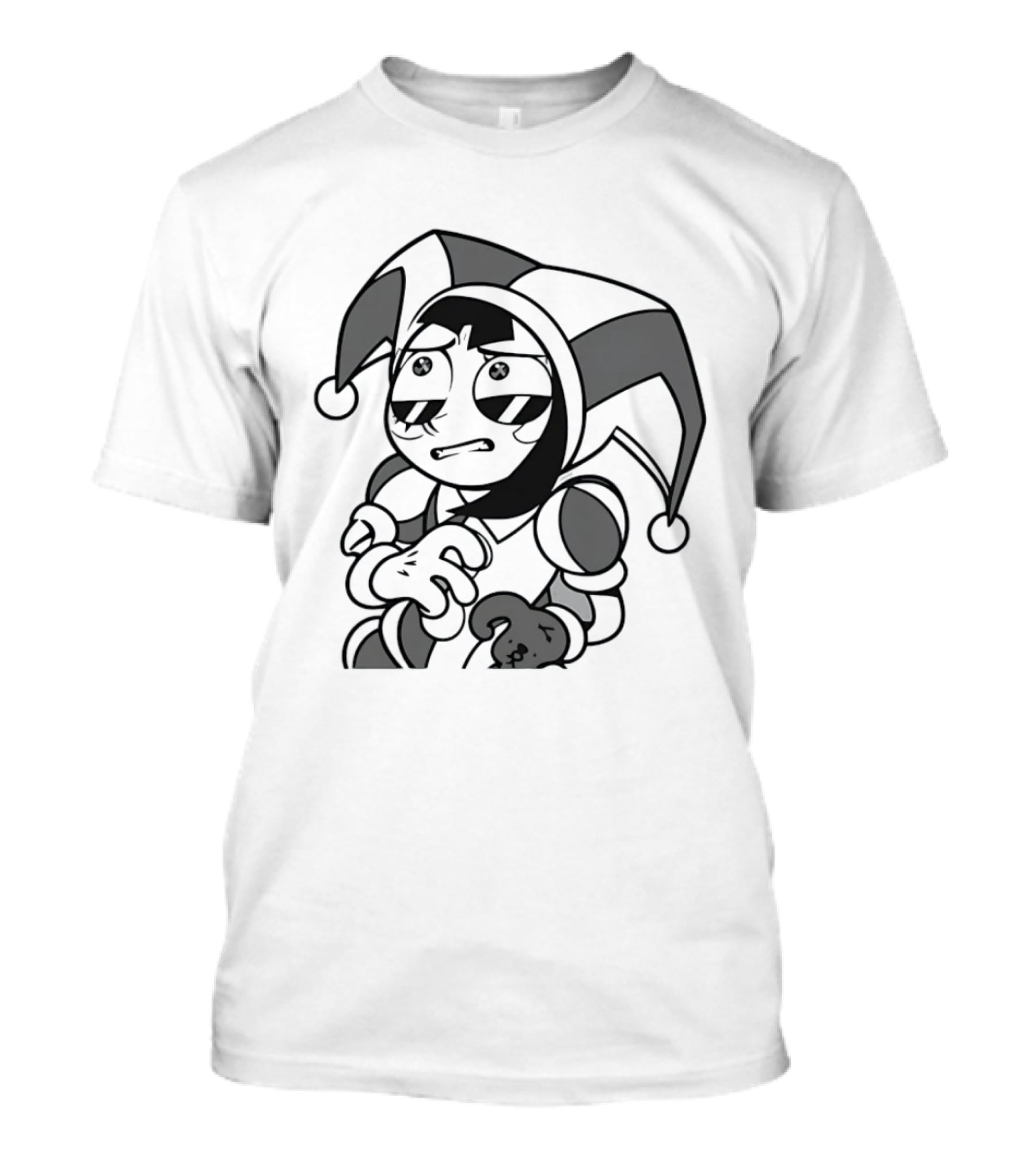 Jester Indie Animation Character Glitch Productions T-Shirt