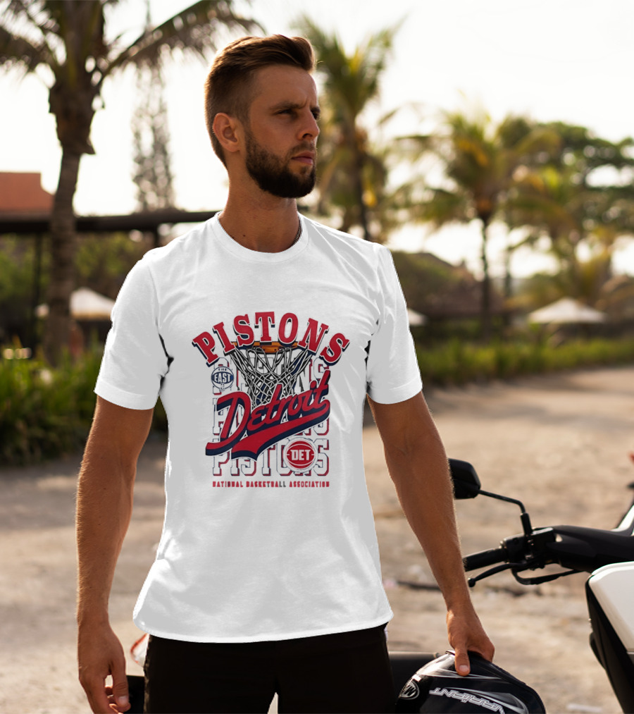 Detroit Pistons The East National Basketball Association Basketball T-Shirt