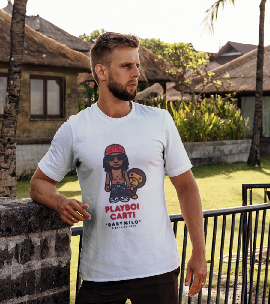 Playboi Carti Baby Milo A Bathing Ape Collaboration T-Shirt