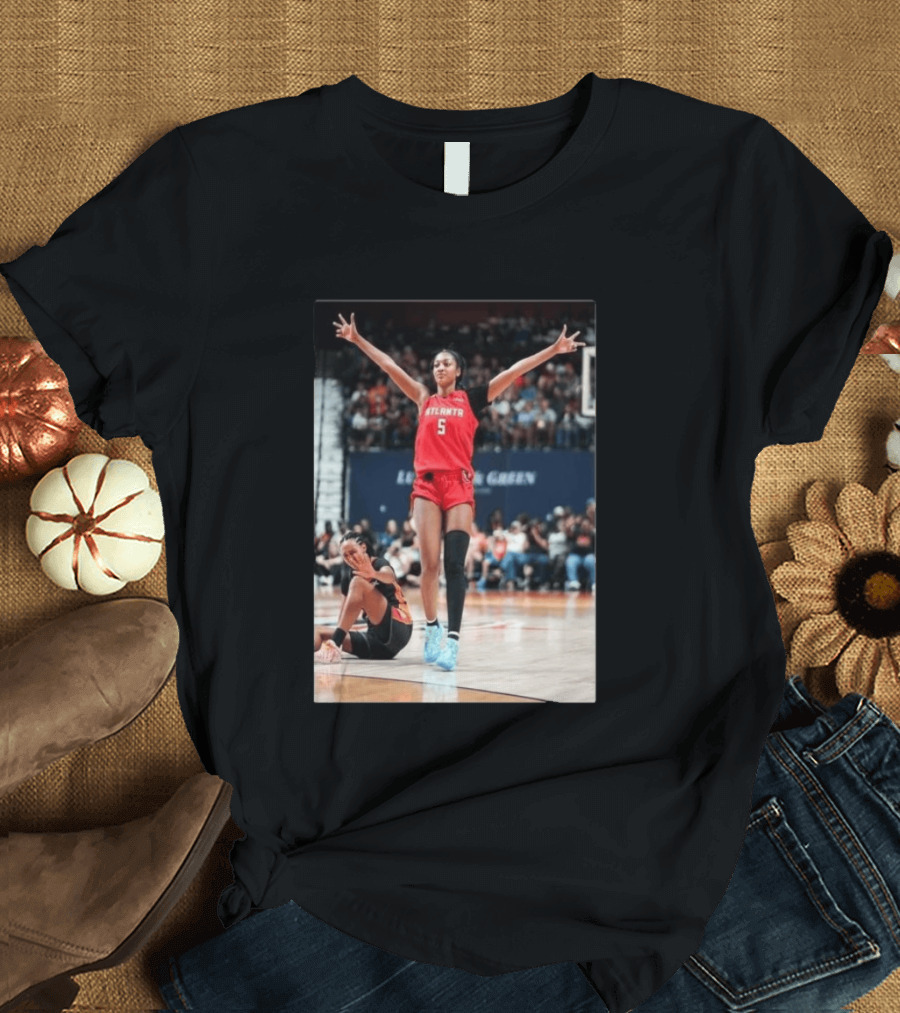 Angel Reese Celebrates 30th Double Double With 30 Points For Atlanta In Iconic Moment T-Shirt