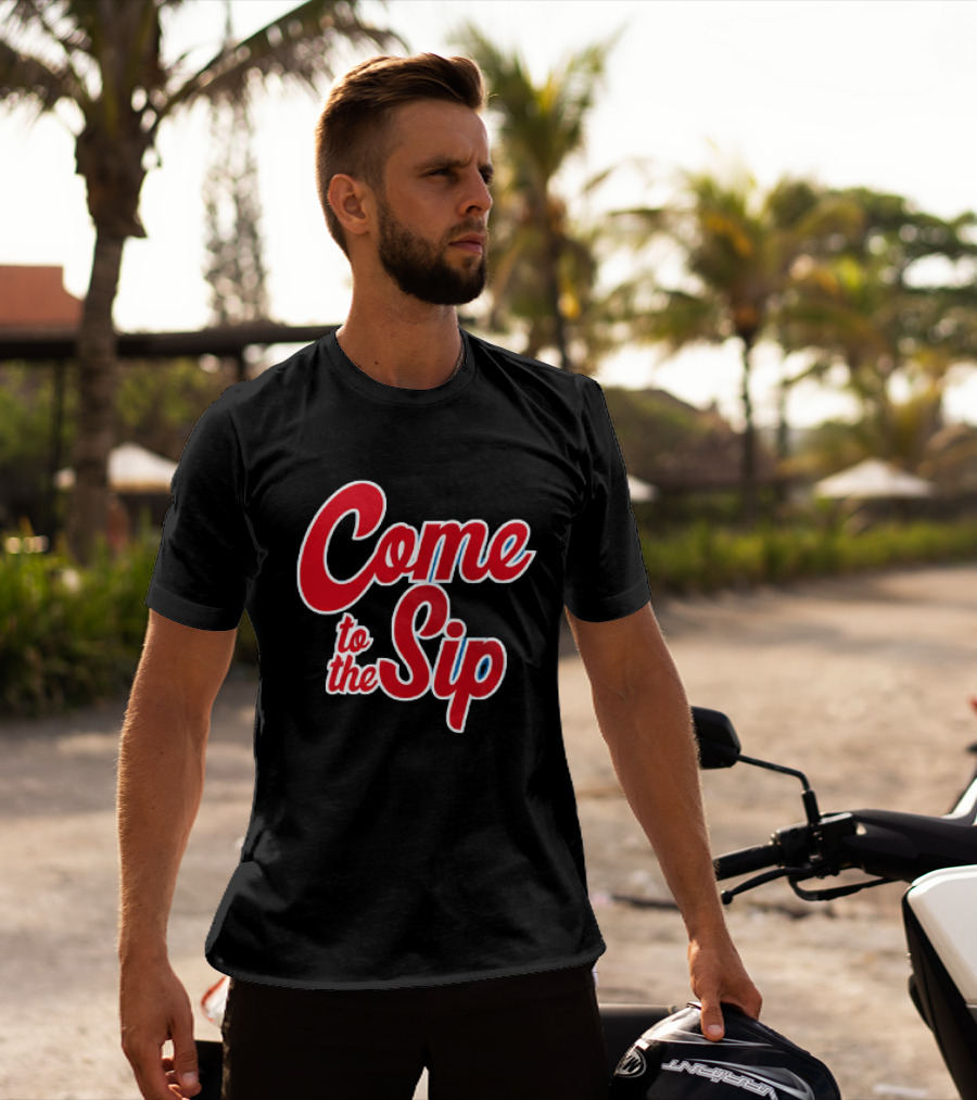 Trinidad Chambliss Jesus Won Come To The Sip T-Shirt
