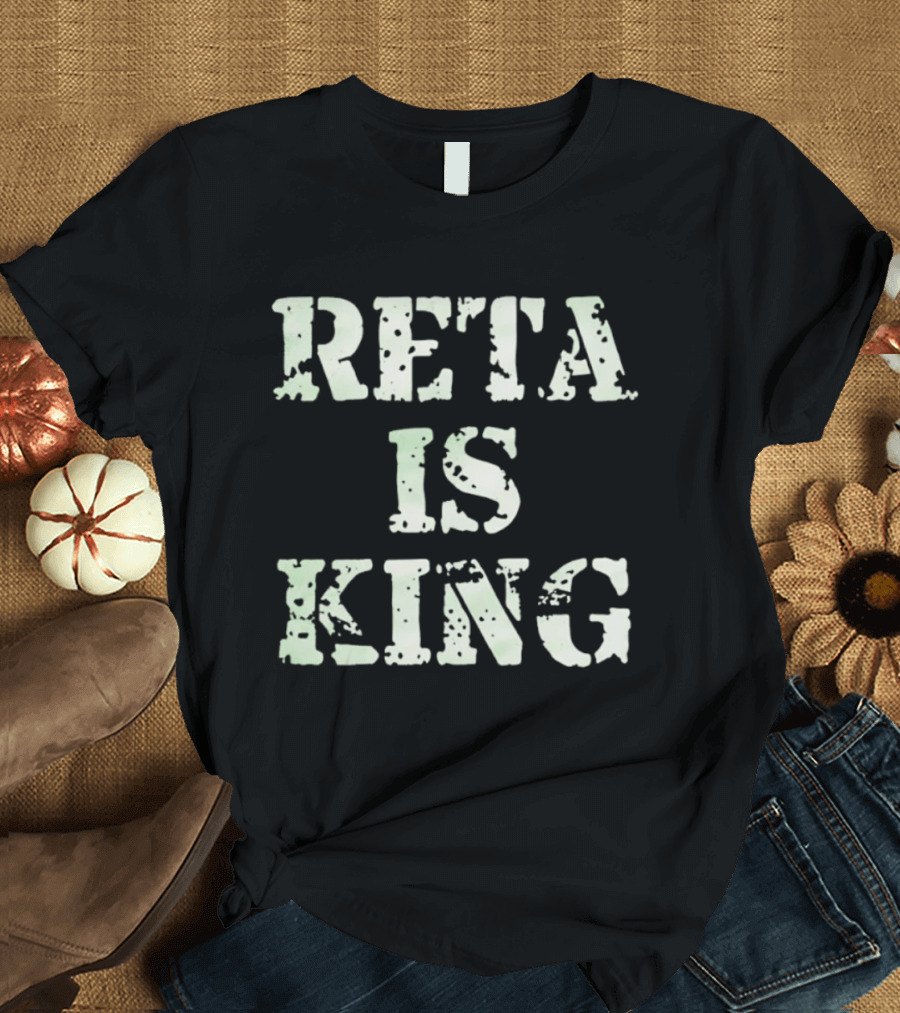 Retail Is King Distressed Shopping Business T-Shirt