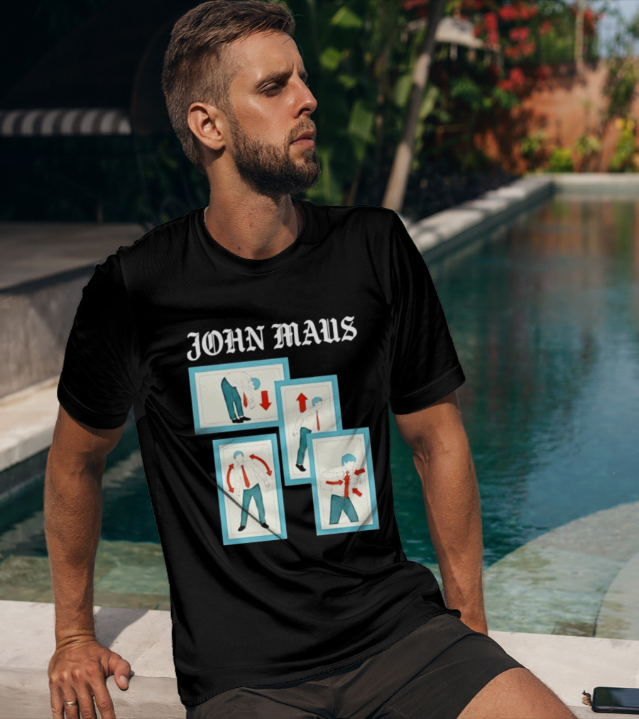 John Maus Synth Pop Indie Music Performance Illustrations T-Shirt