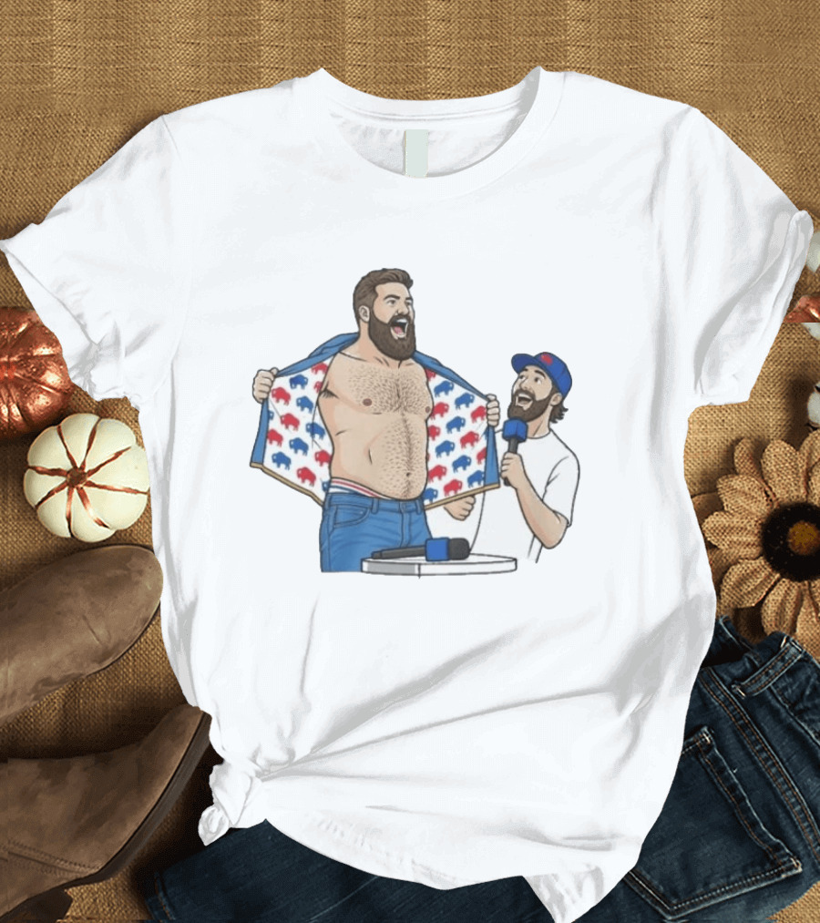 Ryan Fitzpatrick Less Buffalo Bills Celebration With Josh Allen T-Shirt