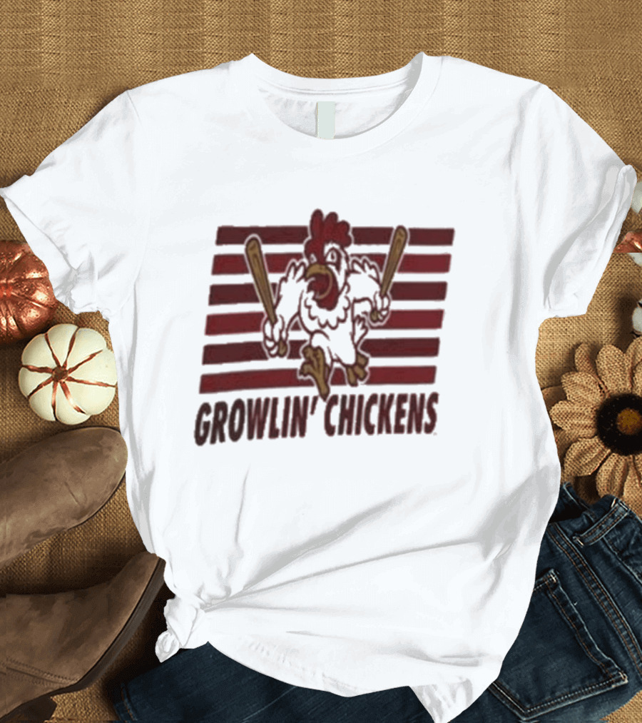 Growlin Chickens Northwest Arkansas Naturals Minor League Baseball MiLB T-Shirt