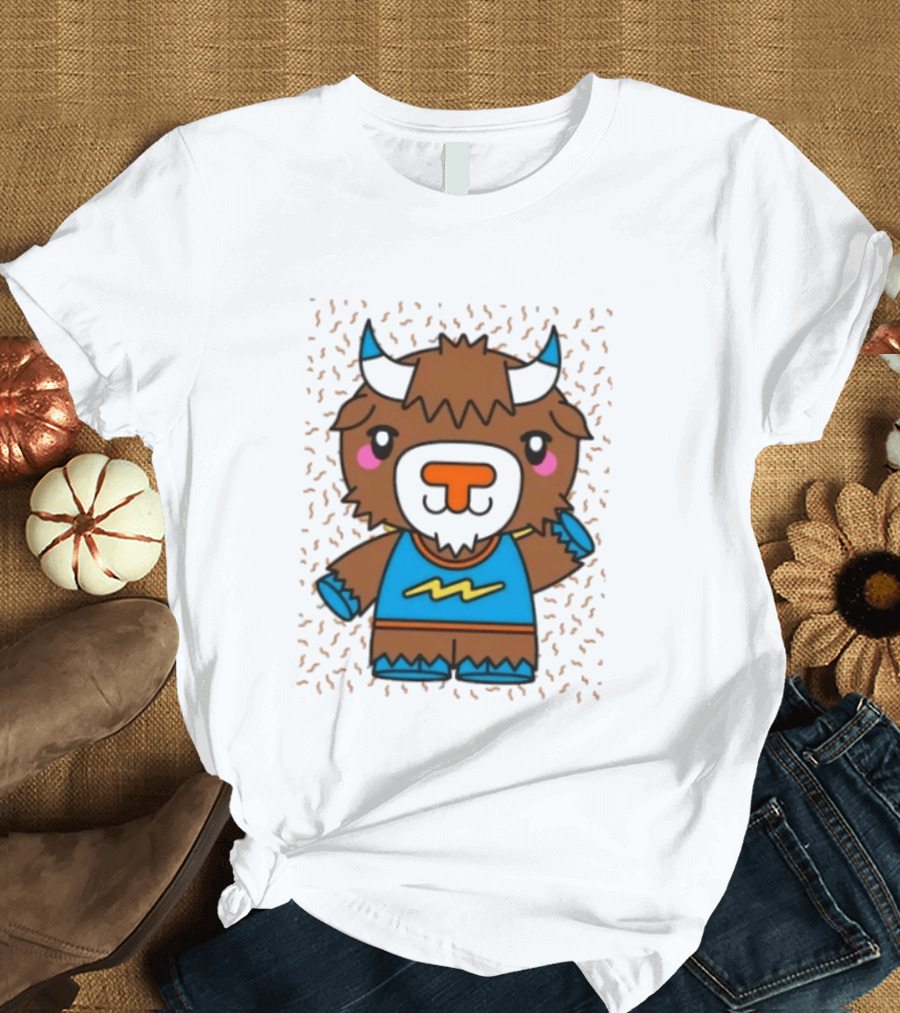 Oklahoma City Thunder Rumble The Bison Basketball T-Shirt