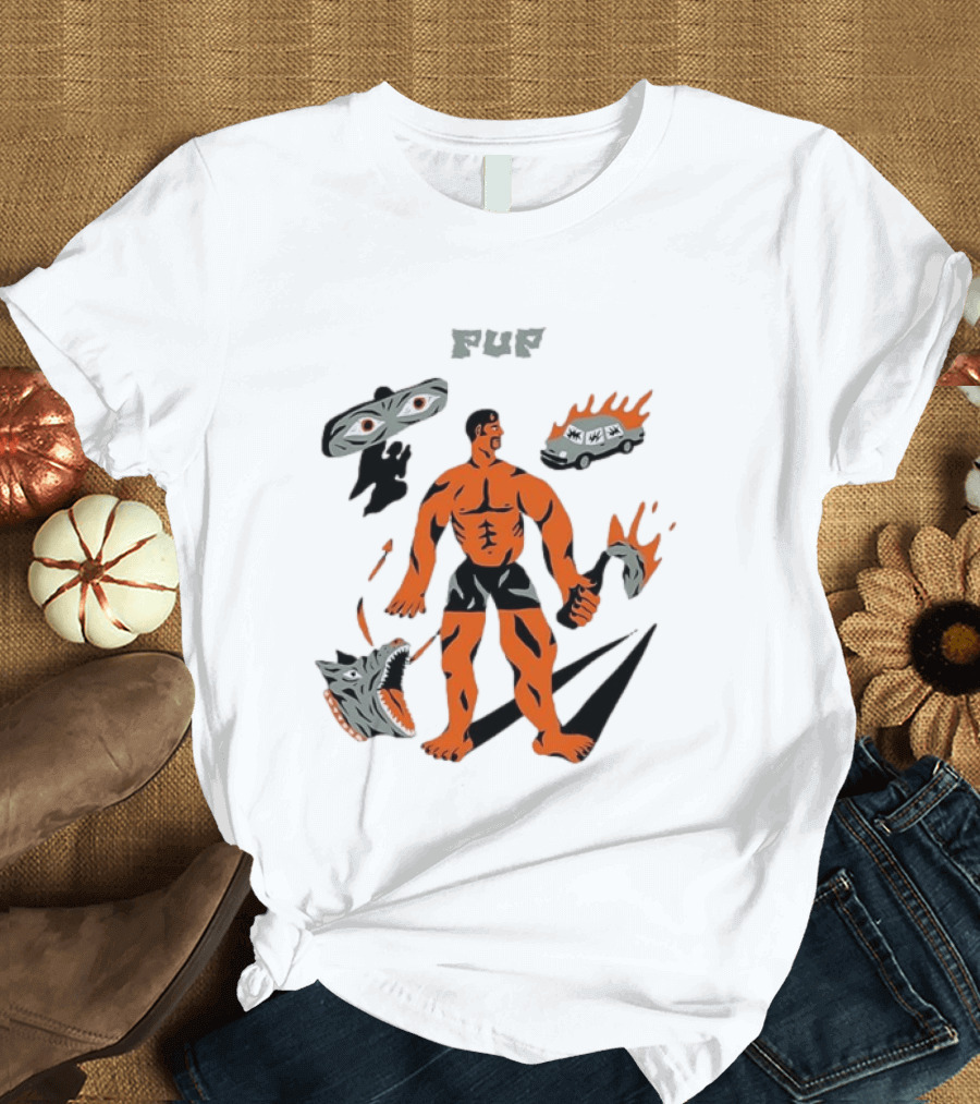 Pup Band Punk Rock Alternative Music Fire Eyed Van And Warrior Scene T-Shirt