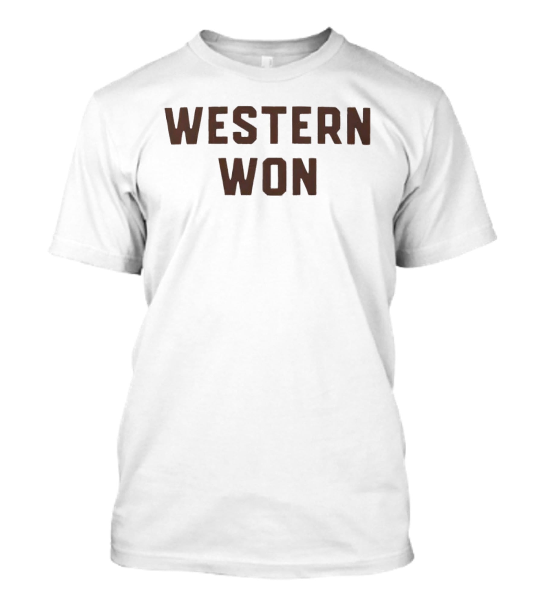 Western Won Bold Lettering T-Shirt