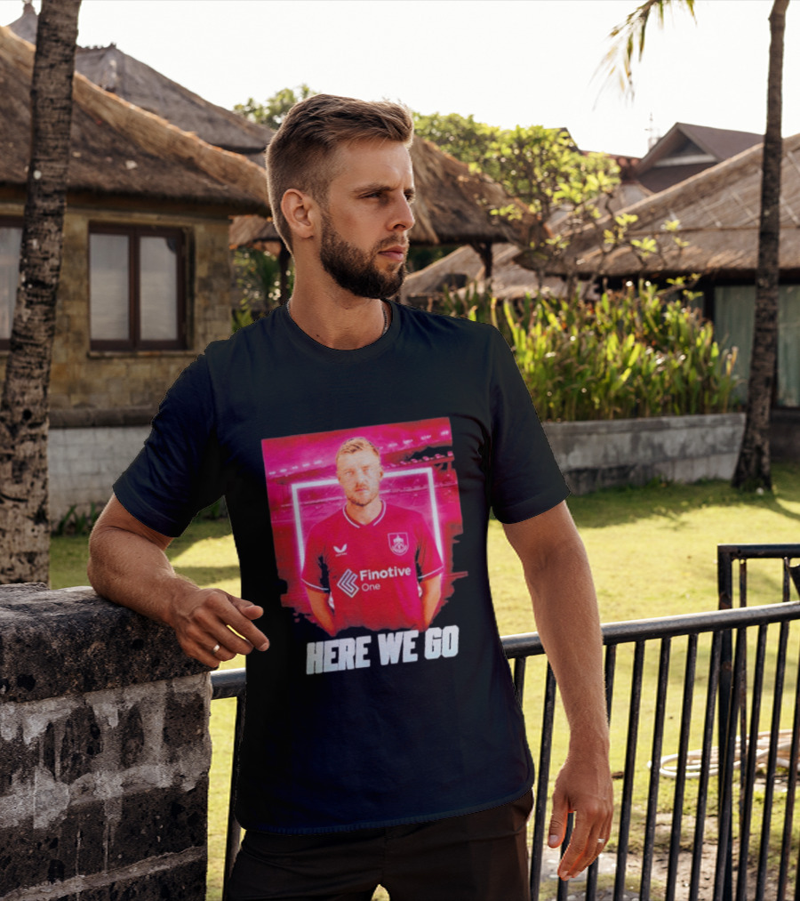 Jamie Vardy Here We Go Burnley Transfer News T-Shirt