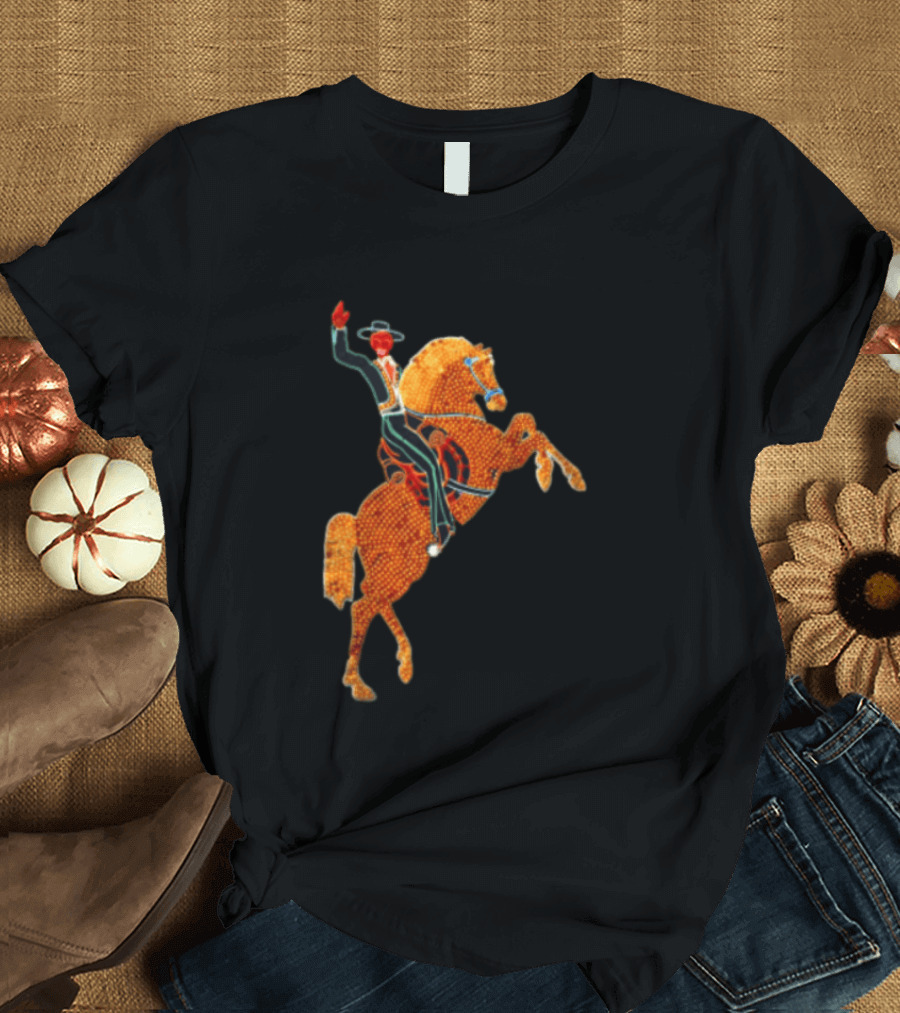 Las Vegas Cowboy Neon Sign T-Shirt