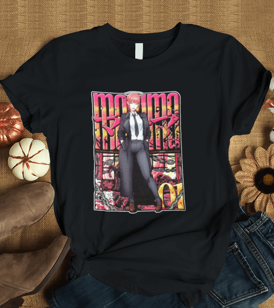Makima Crime Justification Anime Manga T-Shirt