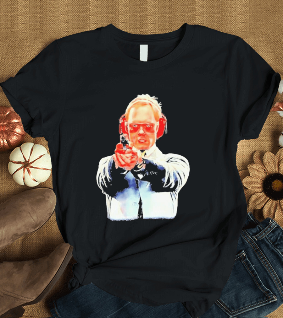 Dr. Niles Crane With Hand Cannon Analyzed Kiss T-Shirt