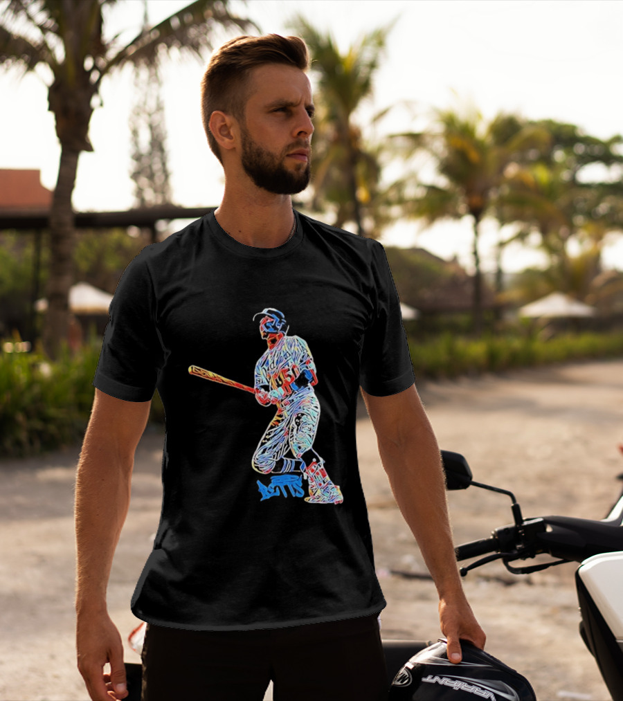 Mookie Betts Los Angeles Dodgers MLB Baseball Artful T-Shirt