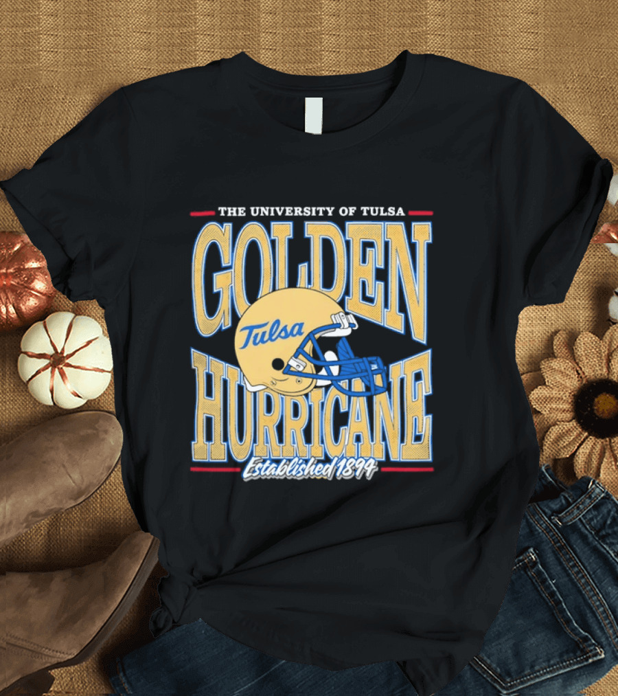 The University Of Tulsa Golden Hurricane Established 1894 T-Shirt