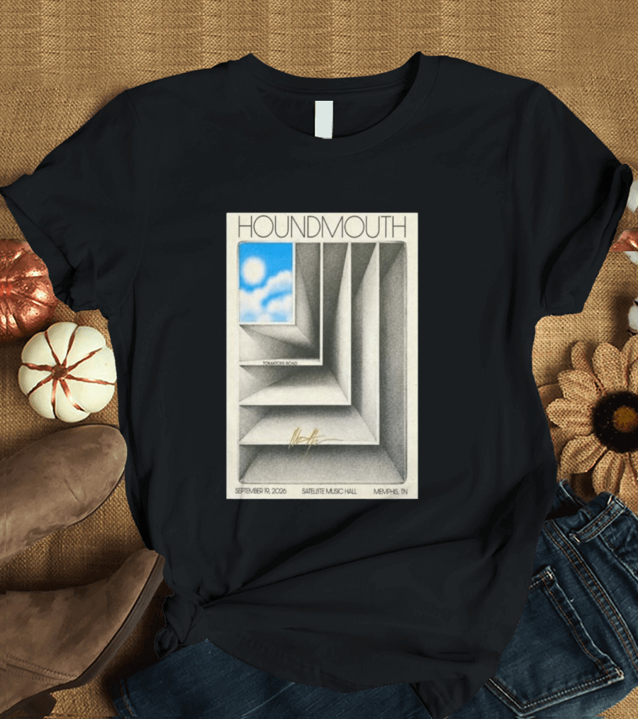Houndmouth September 19 2026 Satellite Music Hall Memphis TN Tour T-Shirt