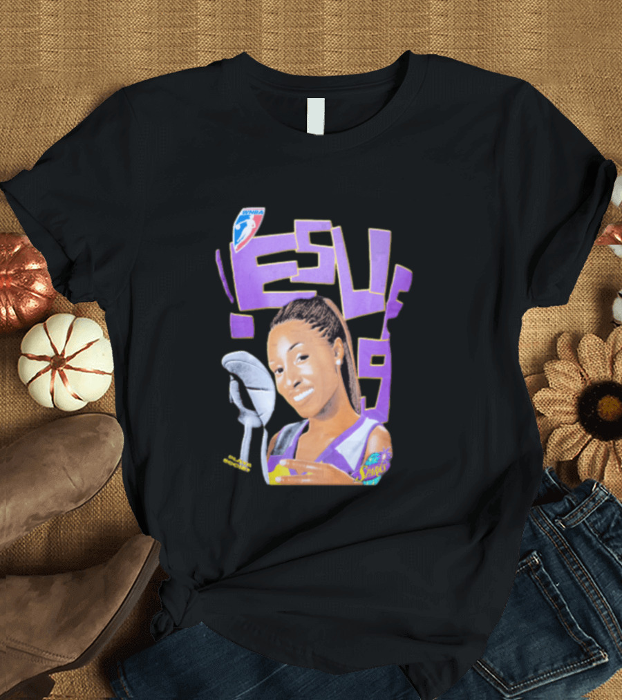 WNBA Lisa Leslie Sparks Basketball Legend Retro 9 T-Shirt