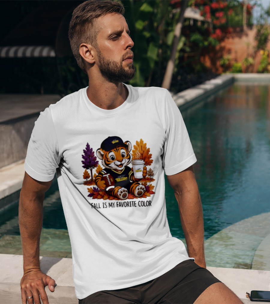 Toledo Rockets Tiger Fall Is My Favorite Color Football Coffee 2026 T-Shirt