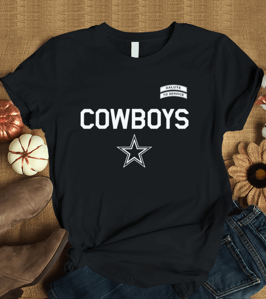 Dallas Cowboys Salute To Service Camo Edition Star T-Shirt