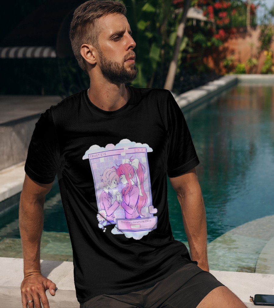 Doki Doki Literature Club Trustexe Monika Sayori This Is The Literature Club T-Shirt