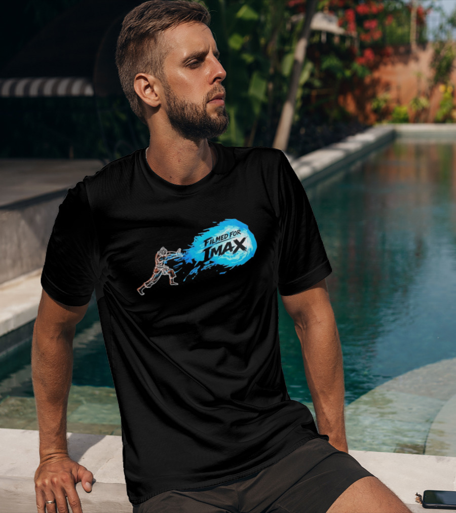 Goku Filmed For IMAX Energy Blast Dragon Ball Z T-Shirt