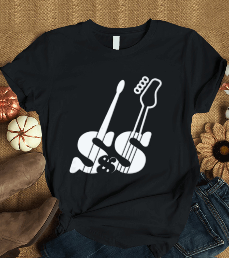 Guitars Forming Letter S T-Shirt