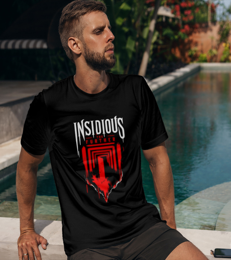 Insidious The Further Horror Movie Supernatural Red Dripping Font T-Shirt