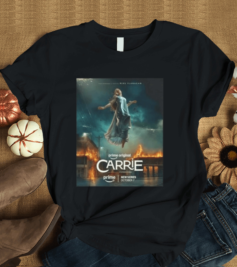 Prime Original Carrie New Series By Mike Flanagan October 7 Release T-Shirt