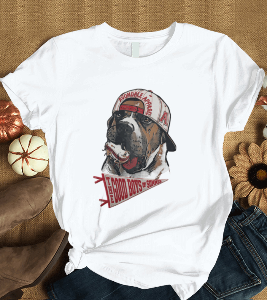 Avondale Apparel The Good Boys Of Summer Bulldog Baseball Cap T-Shirt