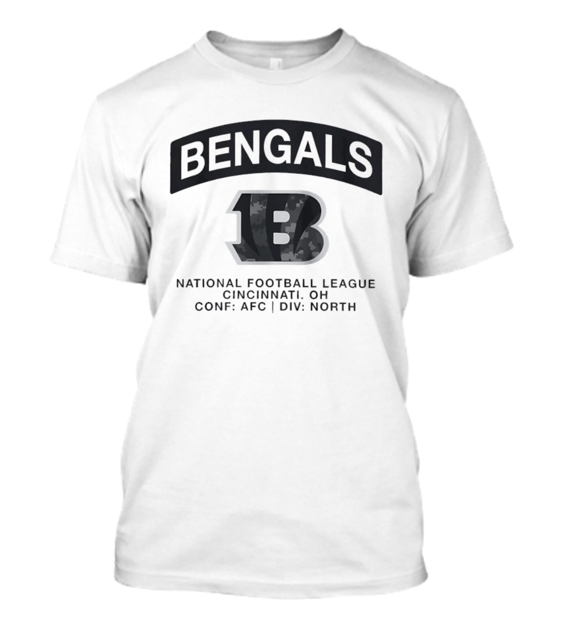 Bengals 1B National Football League Cincinnati OH AFC North T-Shirt