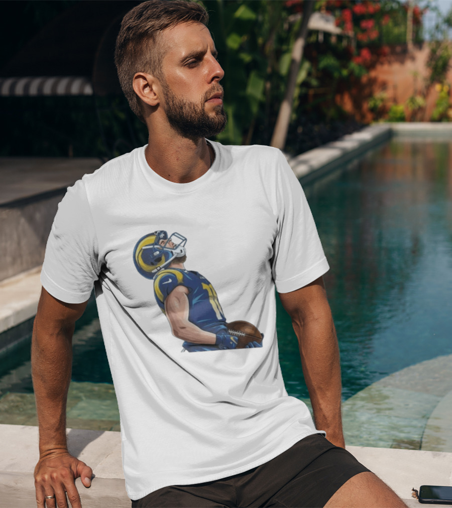 Cooper Kupp Los Angeles Rams No 10 Football Player Celebration T-Shirt