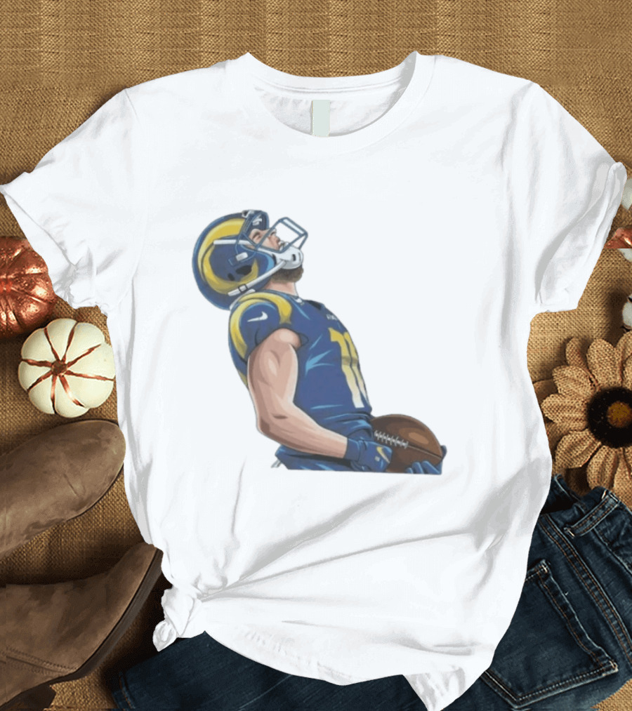 Cooper Kupp Los Angeles Rams No 10 Football Player Celebration T-Shirt