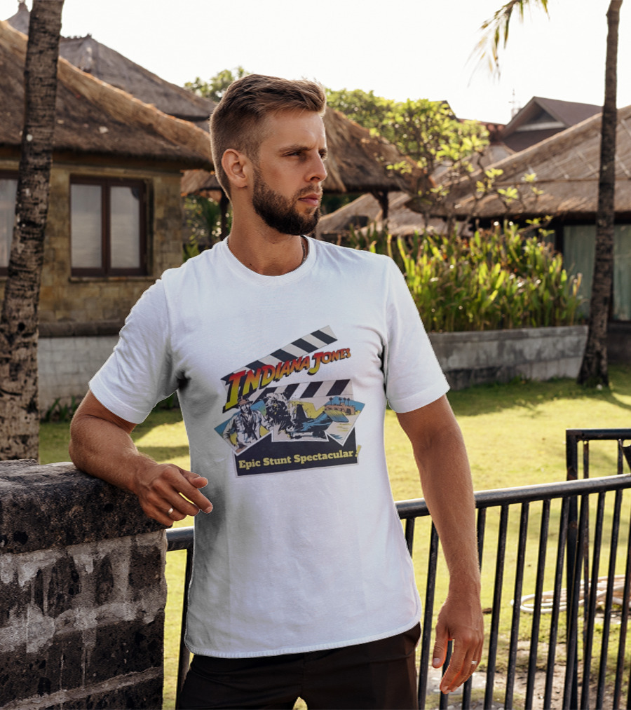 Indiana Jones Epic Stunt Spectacular Adventure With Action Scenes T-Shirt