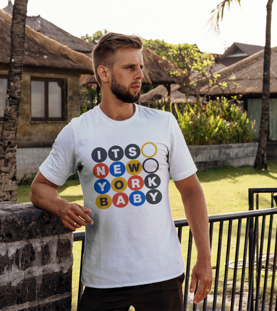 New York Baby Subway NYC Big Apple T-Shirt