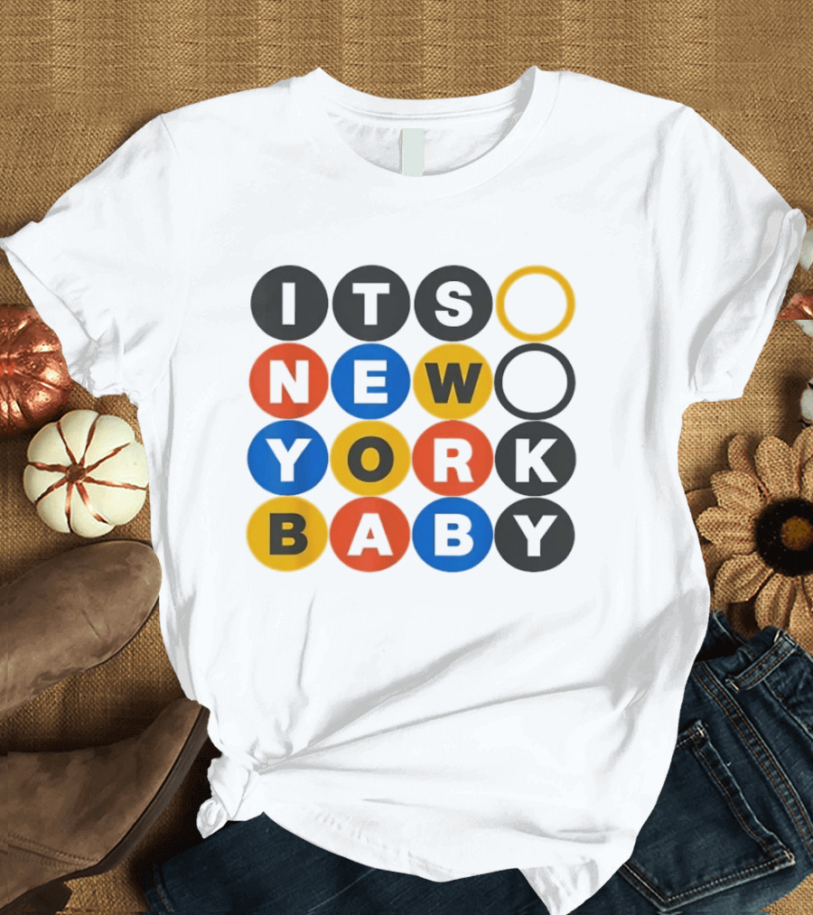 New York Baby Subway NYC Big Apple T-Shirt