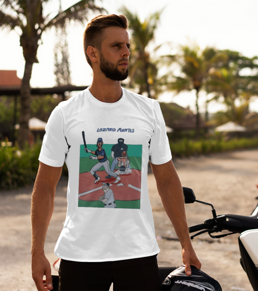 Lazaro Montes First MLB Homerun Fenway Park Baseball T-Shirt
