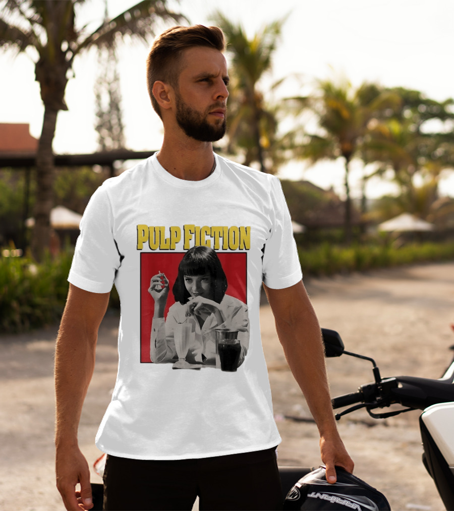 Pulp Fiction Mia Wallace Uma Thurman Quentin Tarantino T-Shirt