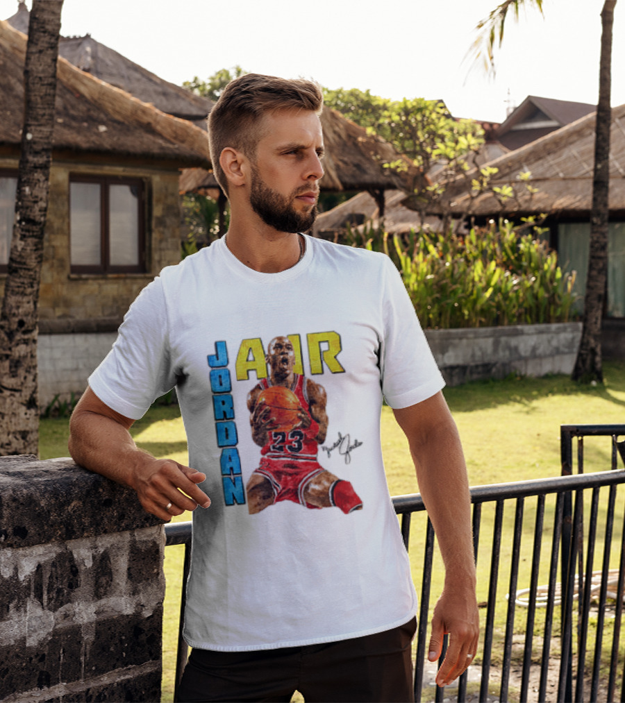 Jordan Air 23 Basketball Player Holding Ball T-Shirt