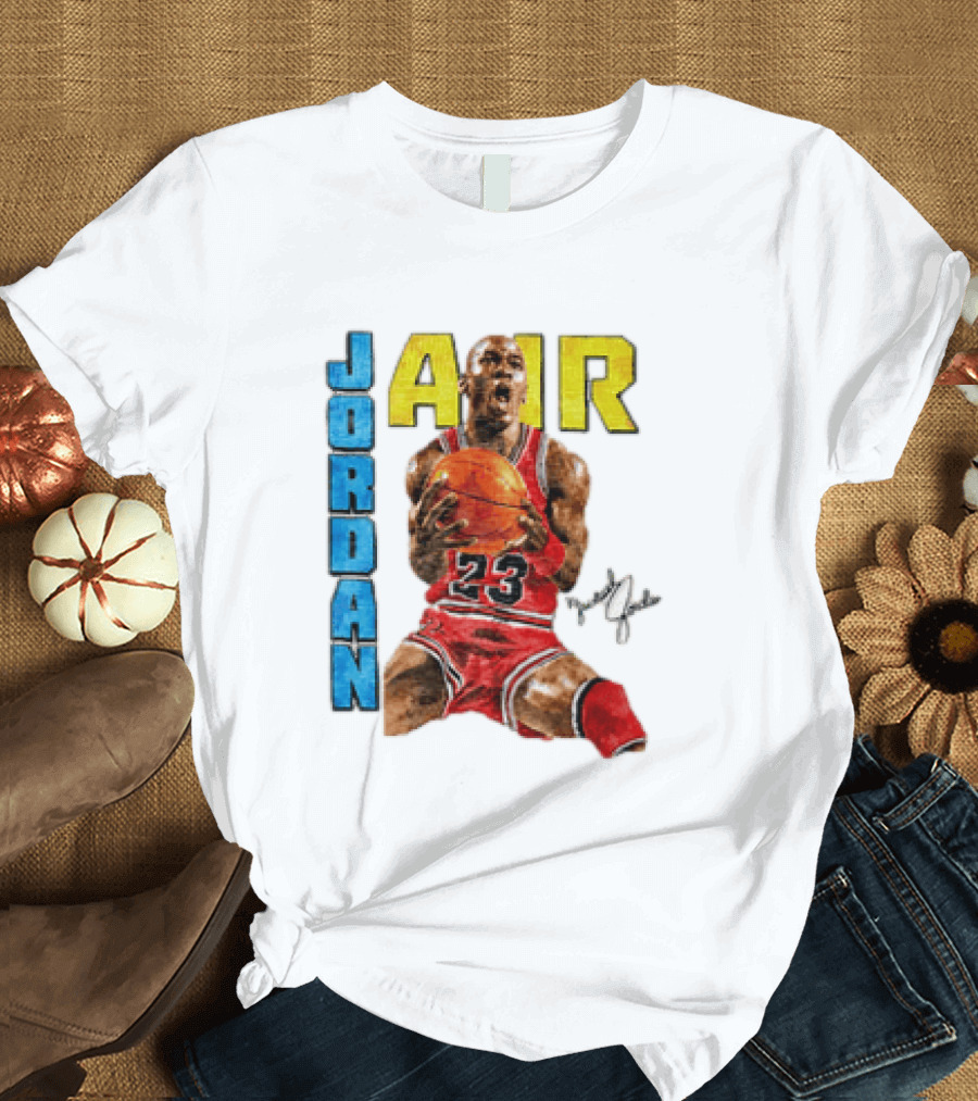 Jordan Air 23 Basketball Player Holding Ball T-Shirt