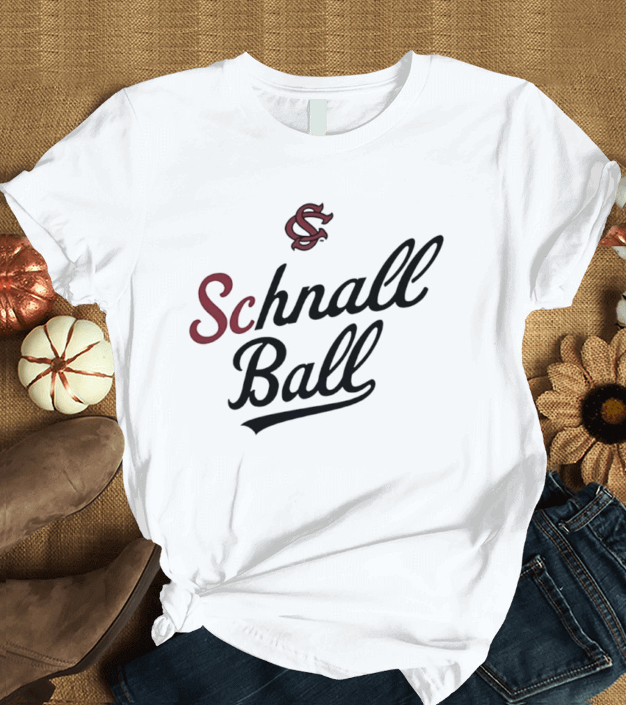 South Carolina Schnall Ball SC Gamecocks T-Shirt