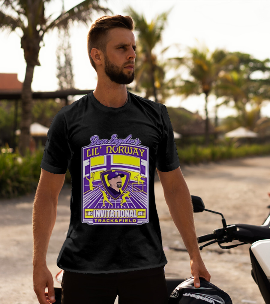 Dave Snyder's Lil Norway Invitational 2025 Track & Field T-Shirt