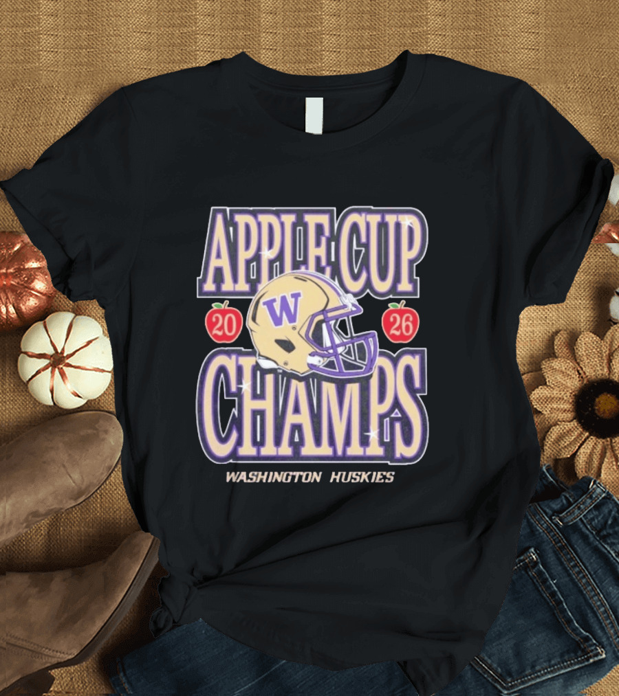 Washington Huskies Apple Cup 2026 T-Shirt