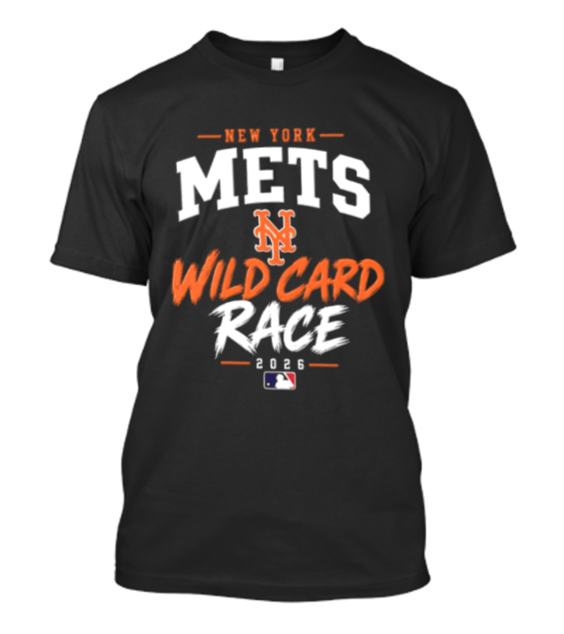 New York Mets MLB Wild Card Race 2026 Baseball Postseason T-Shirt