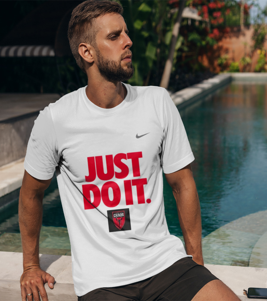 Carolina Chaos Just Do It Nike Premier Lacrosse League T-Shirt