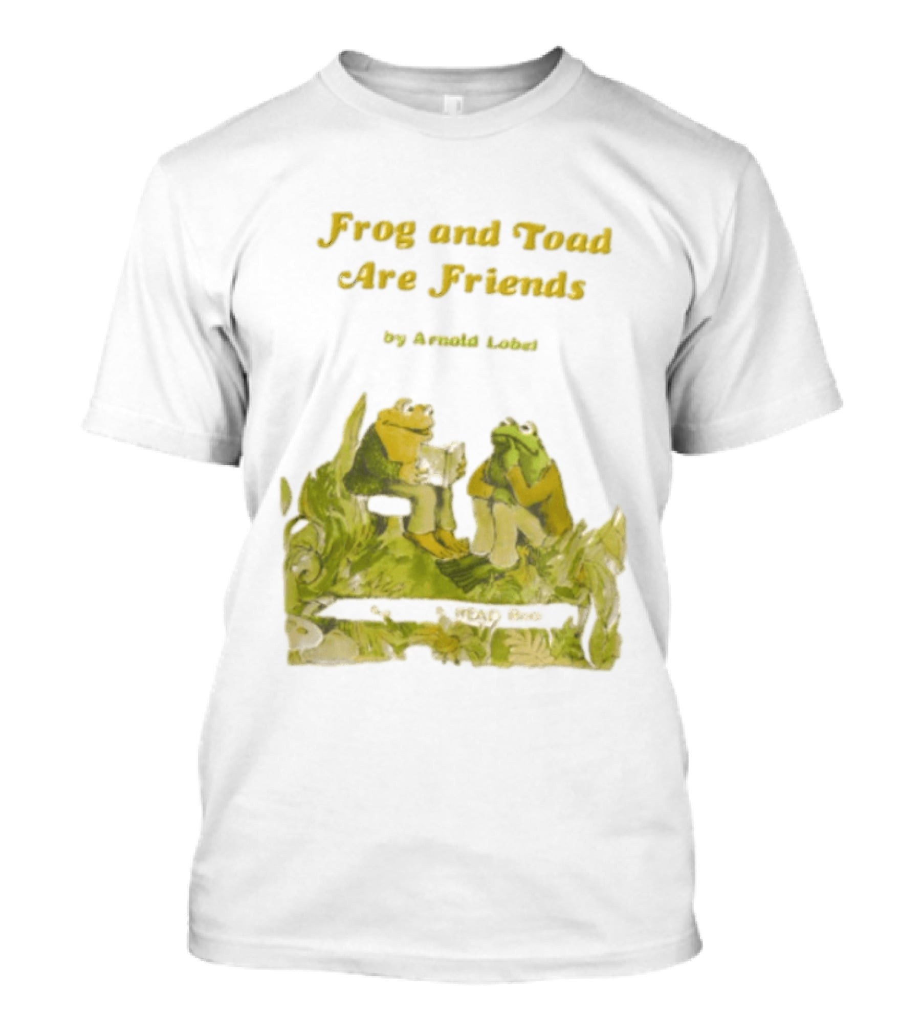 Frog And Toad Are Friends By Arnold Lobel Book Cover T-Shirt