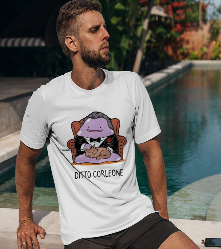 Ditto Corleone Pokémon Meets The Godfather T-Shirt