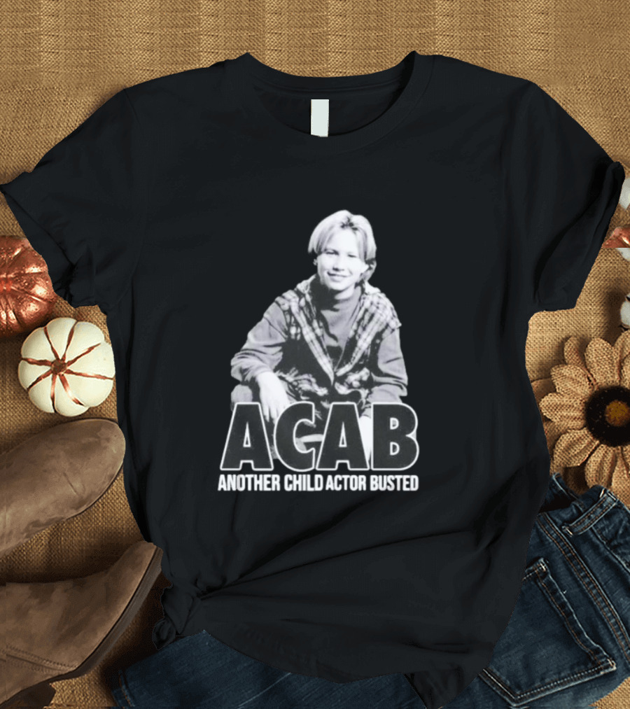 Jonathan Taylor Thomas ACAB Another Child Actor Busted T-Shirt