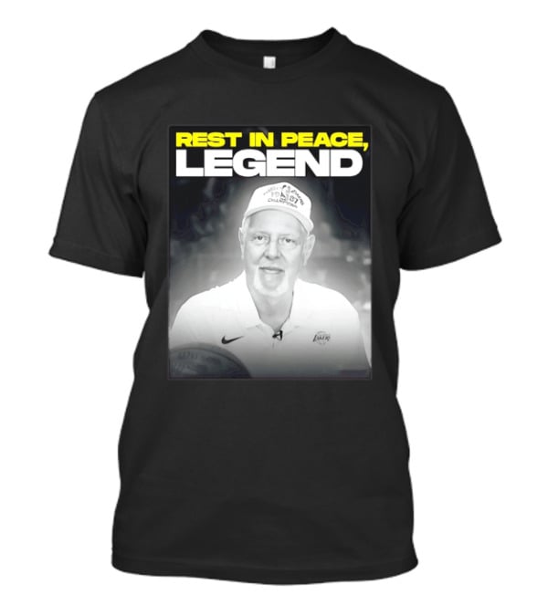 Rest In Peace Legend 1959 Champions Voice Of The Los Angeles Lakers T-Shirt