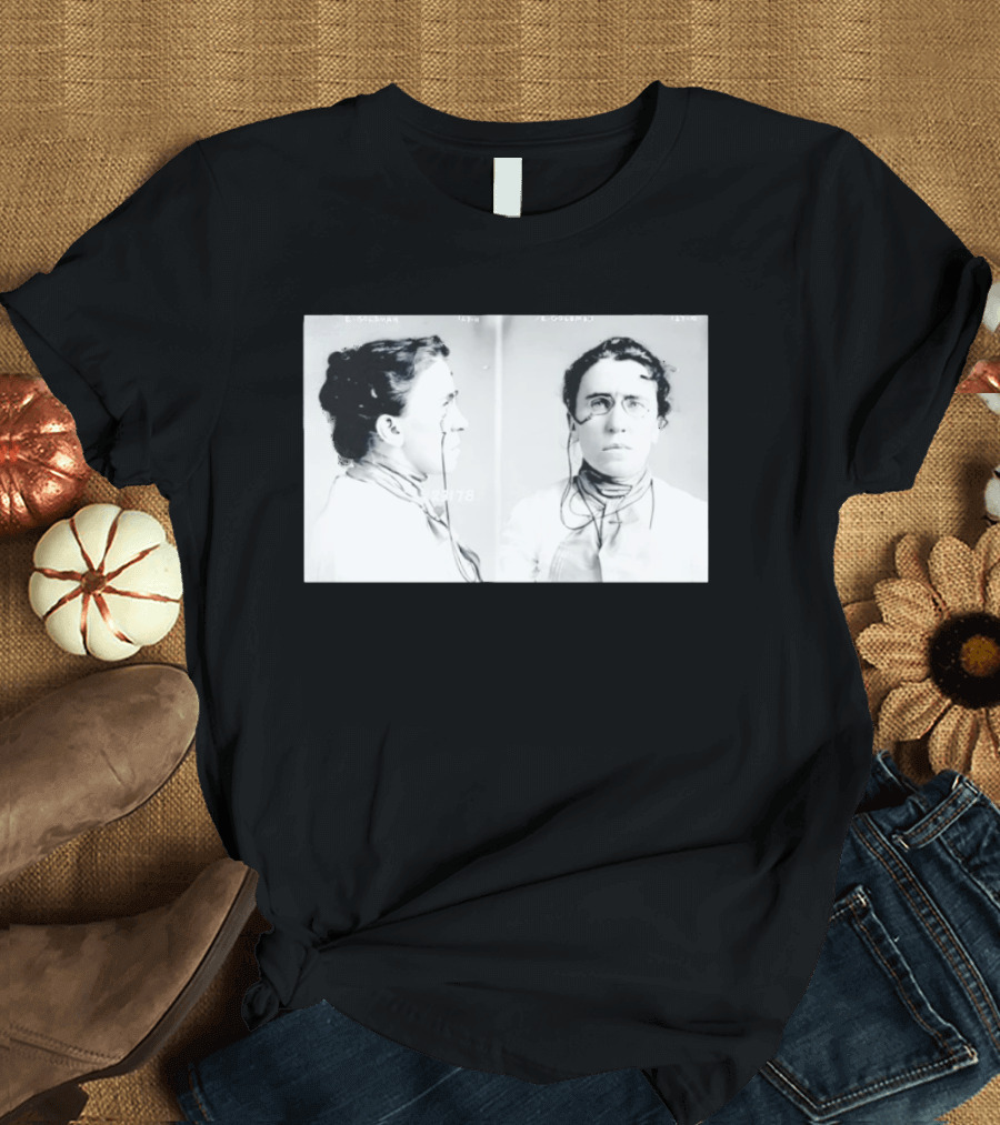 Emma Goldman Shot Anarchist Historical E. Goldmann 12178 T-Shirt