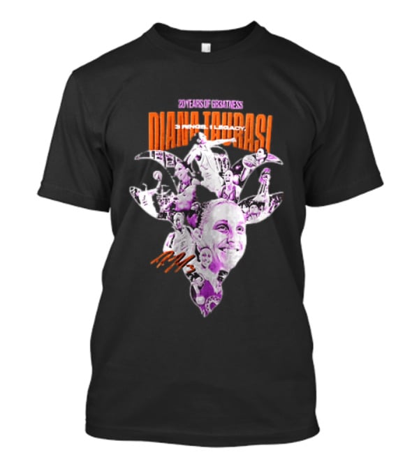 20 Years Of Greatness Diana Taurasi 3 Rings Legacy T-Shirt