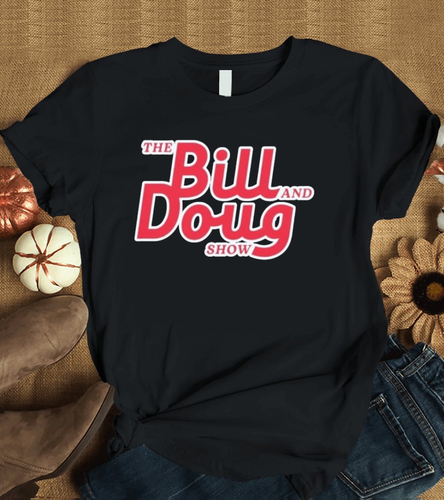 Ohio State Buckeyes The Bill And Doug Show Red Lettering T-Shirt
